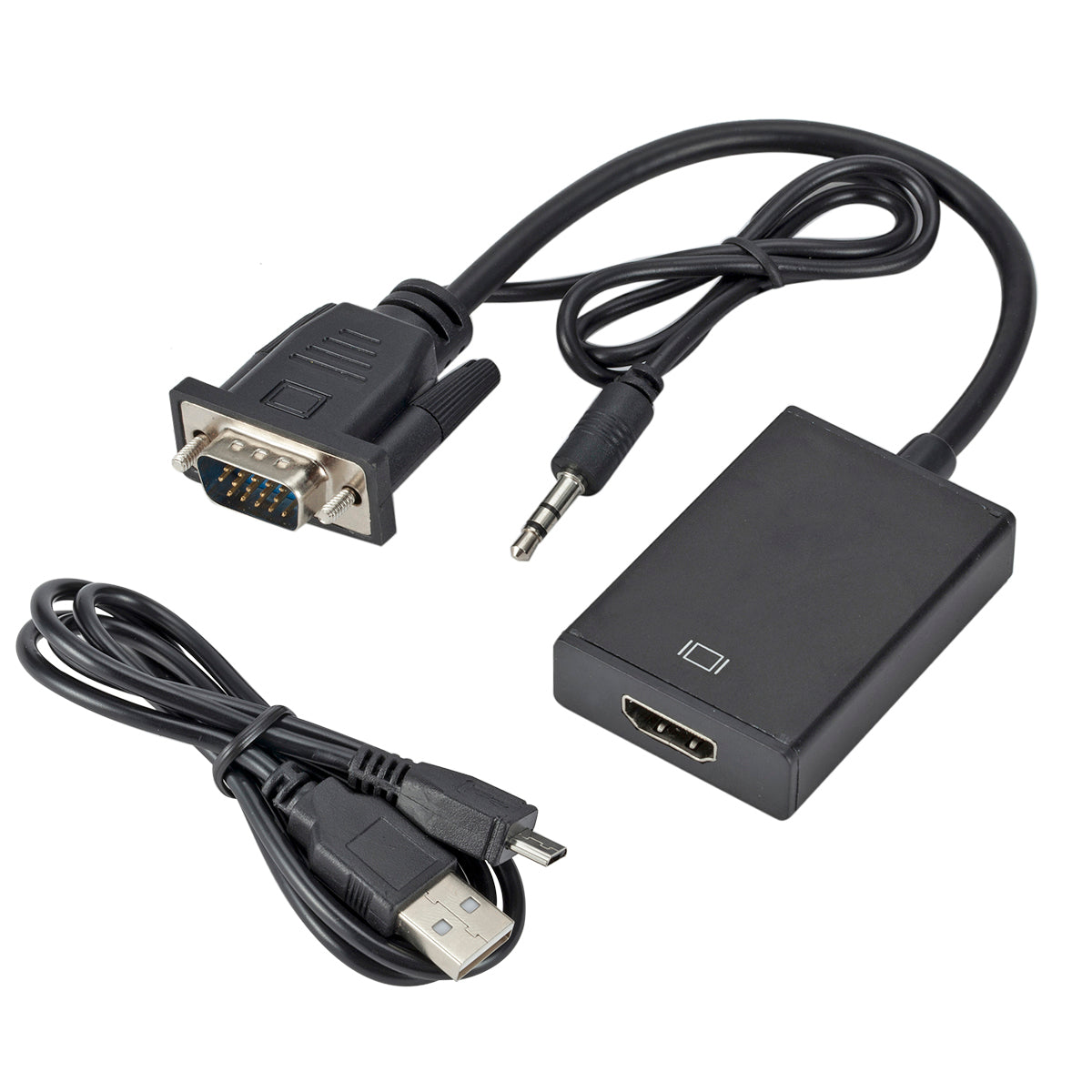 Adaptor convertor VGA la HDMI Techone VGAHD-02 Adaptor convertor VGA la HDMI Techone VGAHD-02
